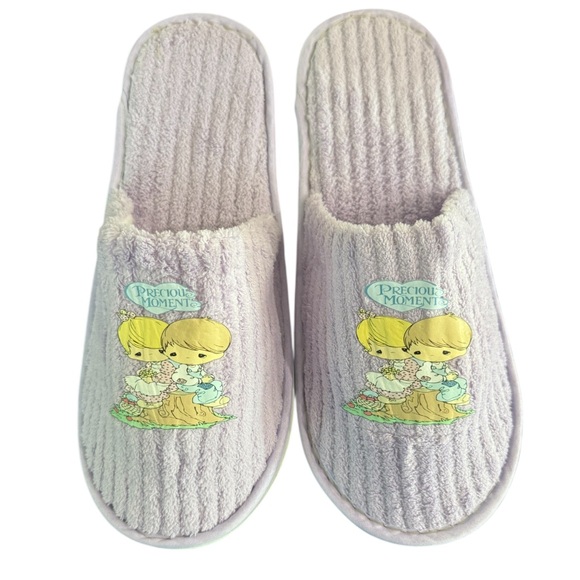 Precious Moments  Slippers - Lavender - Picture 1 of 3